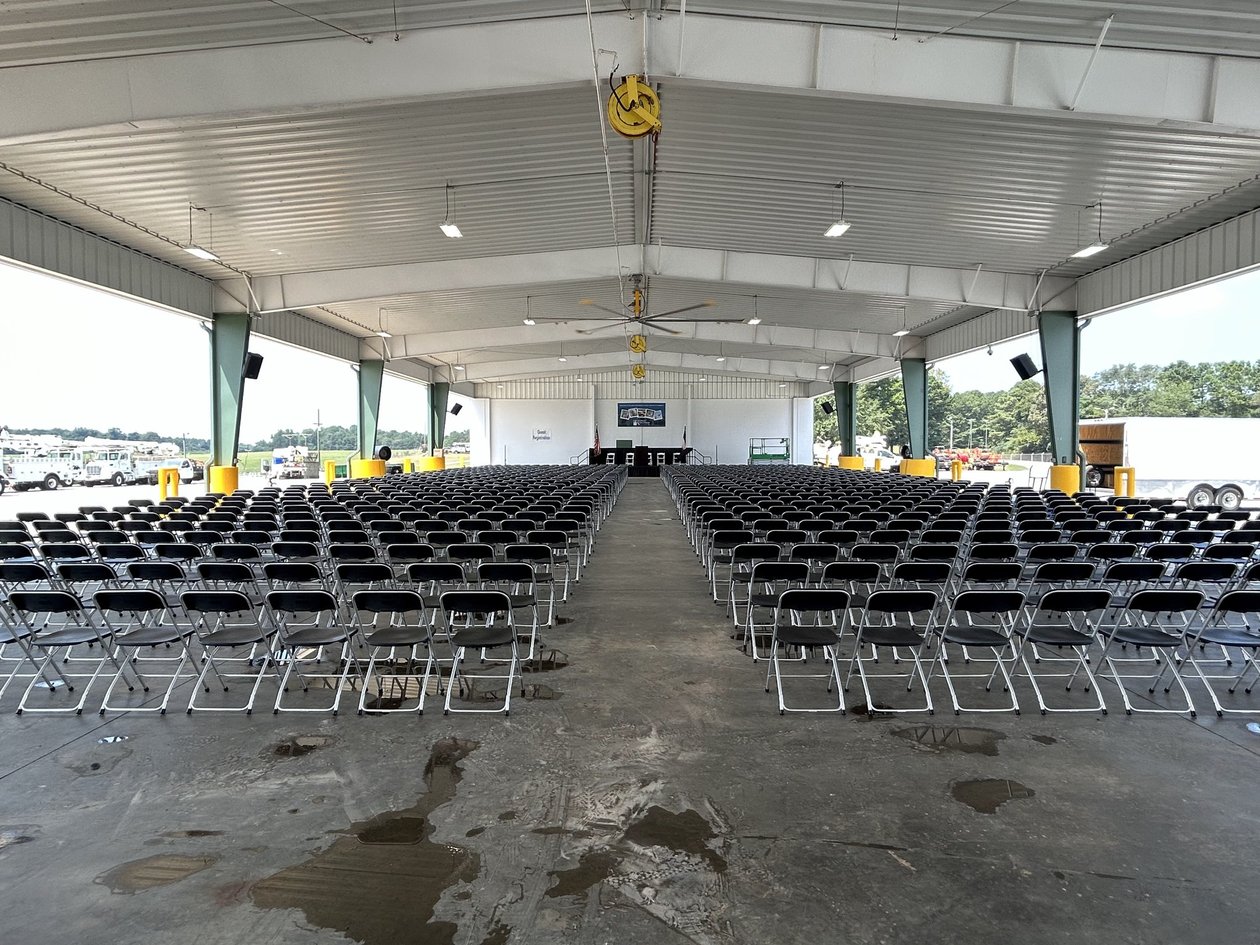 Executive Reception Tents crew in Austin