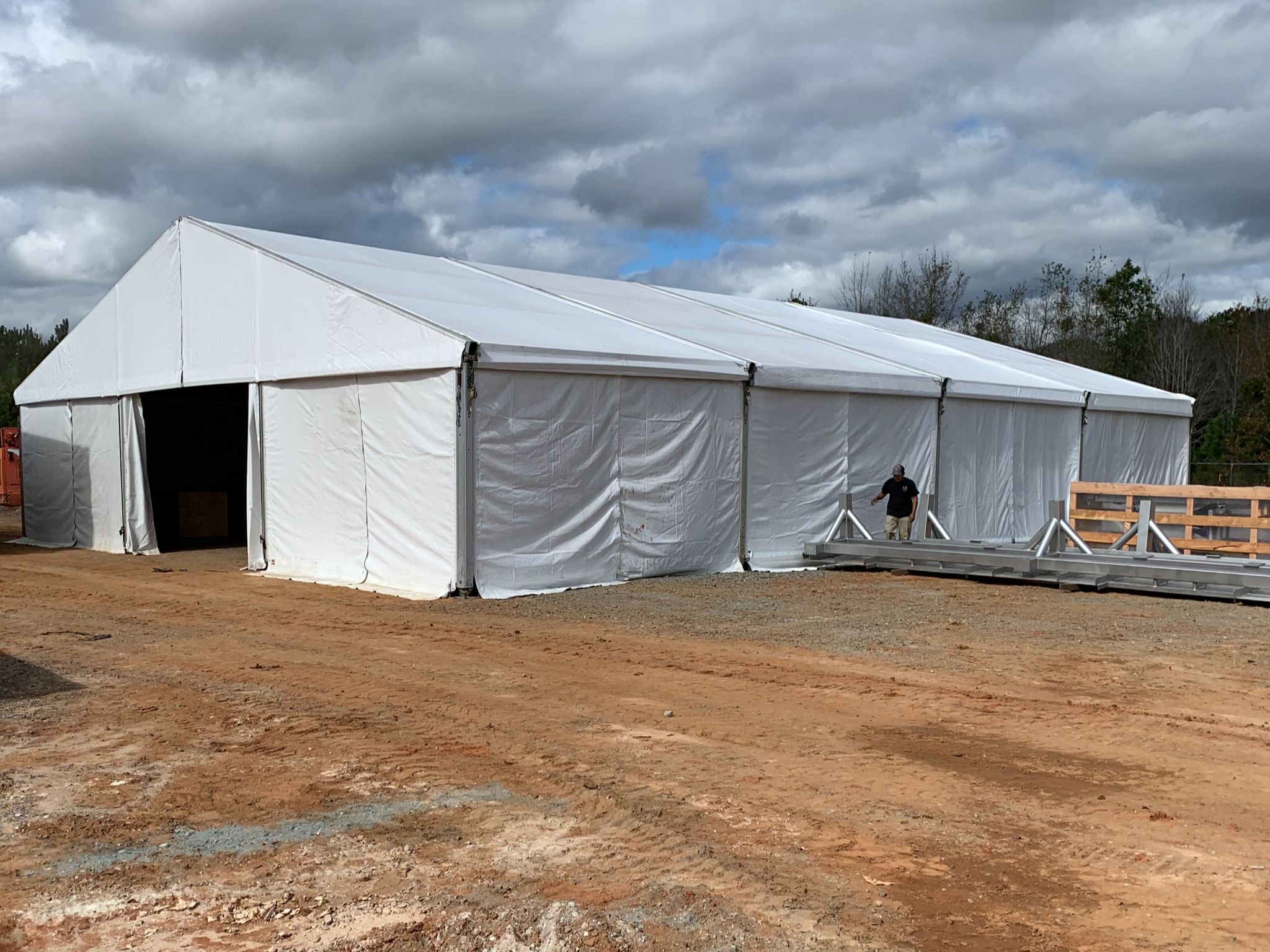 Jobsite Canopy Rentals for Irving events