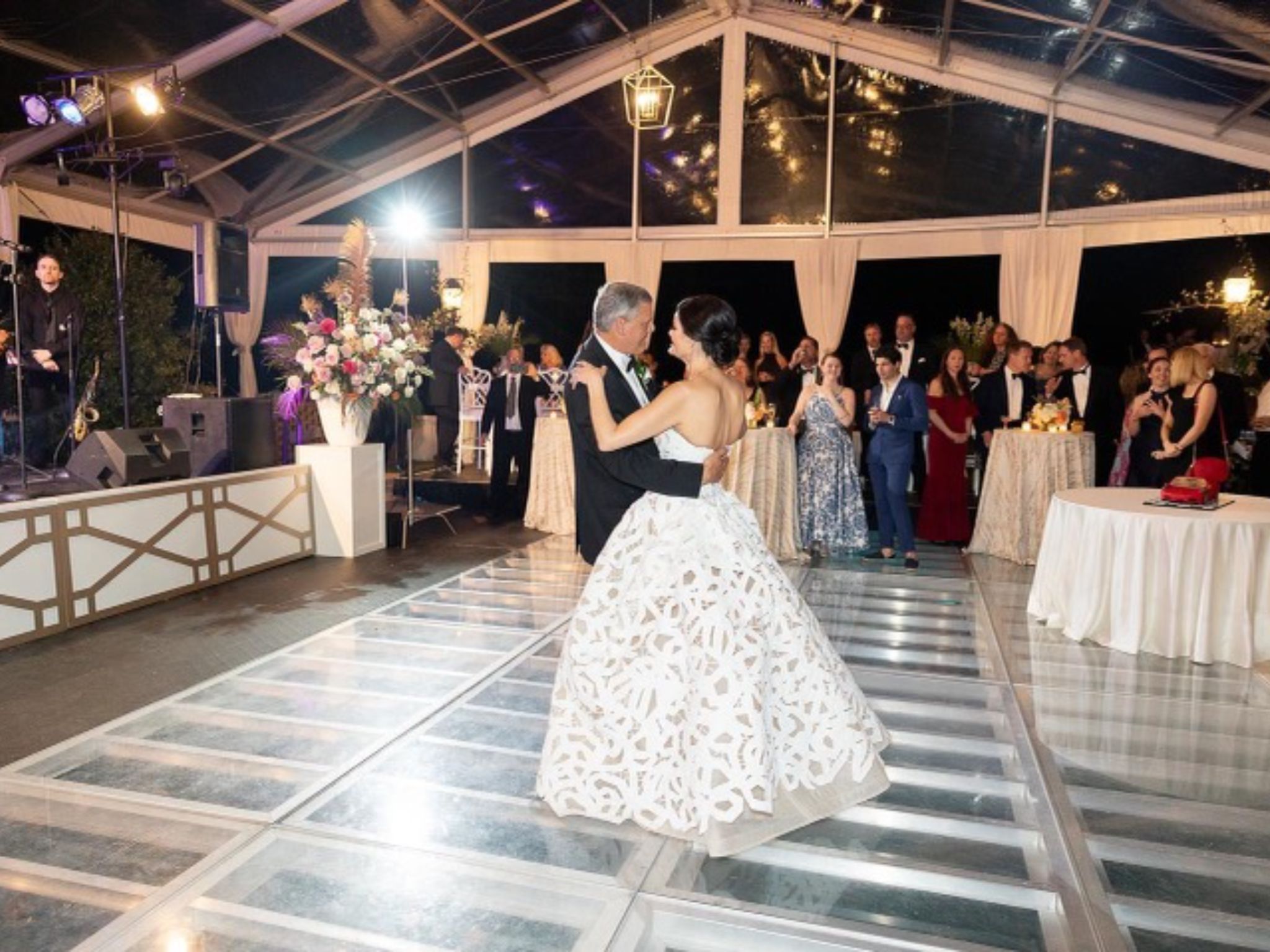 Reception Tent Rentals crew in Houston